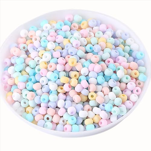 Rocailles-Perlen für die Schmuckherstellung, 2 mm kleine Glasperlen für Armbandherstellung, 12/0 Macaron-Perlen, matt, mattiert, winzige Perlen für DIY-Halsketten, Ringe, Ohrringe und Bastelarbeiten, Rocailles-Perlen für die Schmuckherstellung, 2 mm kleine Glasperlen für Armbandherstellung, 12/0 Macaron-Perlen, matt, mattiert, winzige Perlen für DIY-Halsketten, Ringe, Ohrringe und Bastelarbeiten, von Prettme