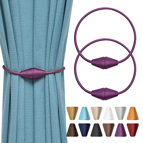 Pretty Jolly Magnetische Vorhang-Raffhalter, handgefertigt, gewebt, bequem, dekorativ, konisch, für Zuhause und Büro, 2 Stück Pretty Jolly Magnetische Vorhang-Raffhalter, handgefertigt, gewebt, bequem, dekorativ, konisch, für Zuhause und Büro, 2 Stück von Pretty Jolly