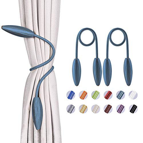 Pretty Jolly Raffhalter für Vorhänge, zum Basteln, kreativ, dekorativ, europäischer Stil, zufällige Modellierung, für Zuhause & Büro, Fensterverdunkelung & durchsichtige Vorhänge, Blau Grau, 2 Stück Pretty Jolly Raffhalter für Vorhänge, zum Basteln, kreativ, dekorativ, europäischer Stil, zufällige Modellierung, für Zuhause & Büro, Fensterverdunkelung & durchsichtige Vorhänge, Blau Grau, 2 Stück von Pretty Jolly