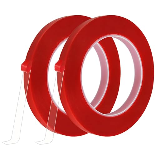 2 Rollen Doppelseitiges Klebeband,Abnehmbar Spurlos Double Sided Tape,Nano Tape Hitze Feuchtigkeitsbeständig,Zum Eindrücken von Nägeln,Mehrzweck-Montageband,Klebeband zum Aufhängen von Bildern 2 Rollen Doppelseitiges Klebeband,Abnehmbar Spurlos Double Sided Tape,Nano Tape Hitze Feuchtigkeitsbeständig,Zum Eindrücken von Nägeln,Mehrzweck-Montageband,Klebeband zum Aufhängen von Bildern von Pretwad