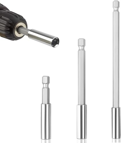 3tlg Magnet Bithalter Set,Lang Bit Set Bit Halter Halterung Verlängerung,1/4" Sechskantschaft Verlängerung,Magnetische Bohrerhalter,für Bohrmaschine Schlagschrauber Schraubendreher,2'' 4'' 6'' 3tlg Magnet Bithalter Set,Lang Bit Set Bit Halter Halterung Verlängerung,1/4" Sechskantschaft Verlängerung,Magnetische Bohrerhalter,für Bohrmaschine Schlagschrauber Schraubendreher,2'' 4'' 6'' von Pretwad