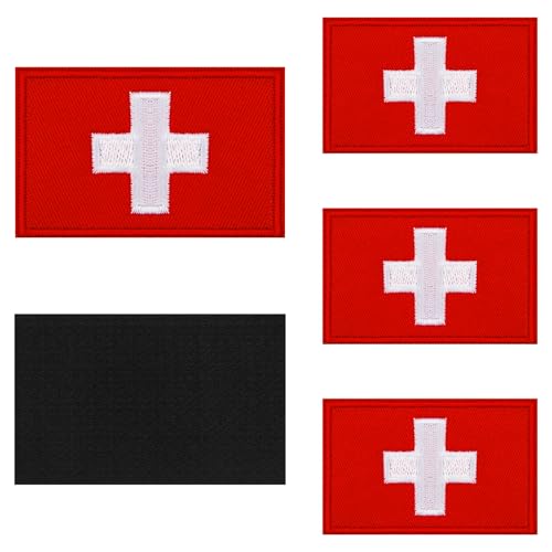 Medic Erste-Hilfe-Set, 3 Stück, medizinisches rotes Kreuz, taktische medizinische Patches, Erste-Hilfe-Patches, taktischer Klett-Patch, Krankenschwester, Arzt, Notfall-Logo-Aufnäher für Kappen von Pretwad