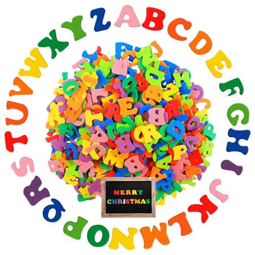 Pretwad 540 Stück Moosgummi Buchstaben Selbstklebend A-Z, Schaumstoff Aufkleber für Kinder Bunt, Fördert Kreativität & Feinmotorik, Ideal für Scrapbooking, DIY, Schulprojekte, Lernspiele Pretwad 540 Stück Moosgummi Buchstaben Selbstklebend A-Z, Schaumstoff Aufkleber für Kinder Bunt, Fördert Kreativität & Feinmotorik, Ideal für Scrapbooking, DIY, Schulprojekte, Lernspiele von Pretwad