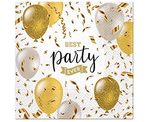 Best Party Ever 20 Servietten von Prezer