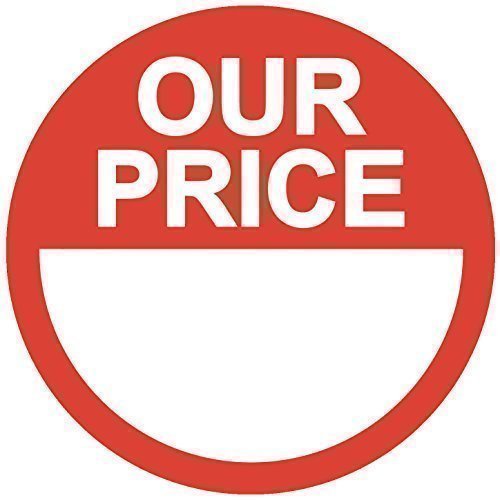 Audioprint Ltd.500er Pack Unserer Price 35mm - Leere Preis von Price stickers