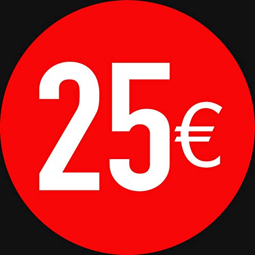 Price stickers euro - 30 mm, 25 ?, 1000 von Price stickers
