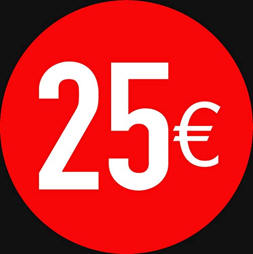 Price stickers euro - 30 mm, 25 ?, 200 von Price stickers