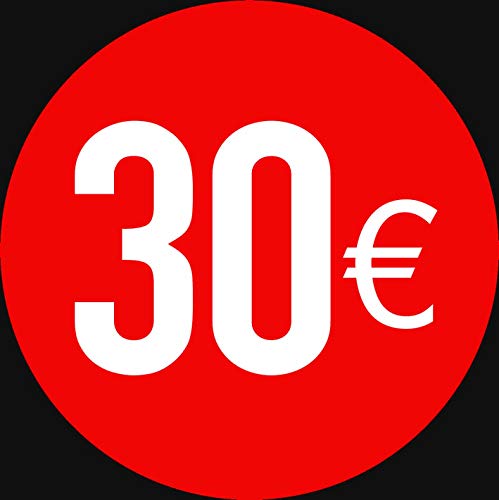 Price stickers euro - 30 mm, 30 ?, 40 von Price stickers