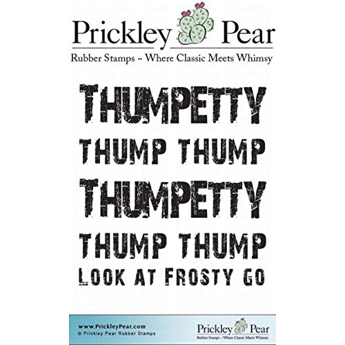 Prickley Pear gg0182 selbst Stempeln, Mehrfarbig, 2,5 x 2,5 von Prickley Pear