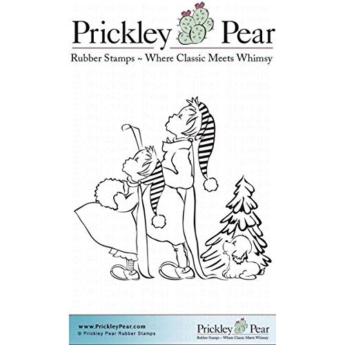 Prickley Pear hh0148 selbst Stempeln, Mehrfarbig, 2,5 x 2,5 von Prickley Pear