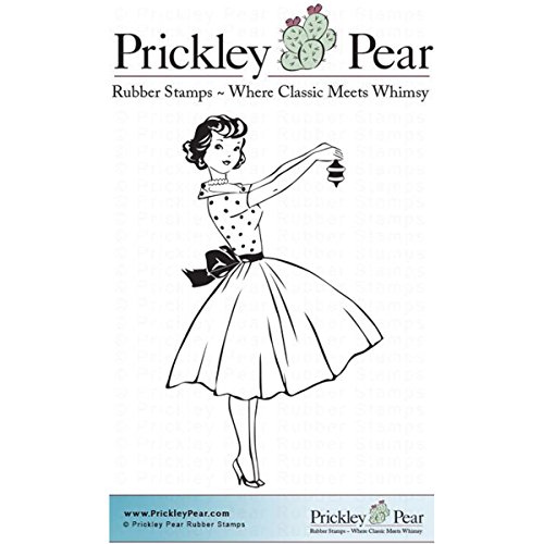Prickley Pear jj0085 selbst Stempeln, Mehrfarbig, 30,75 X 2,5 von Prickley Pear
