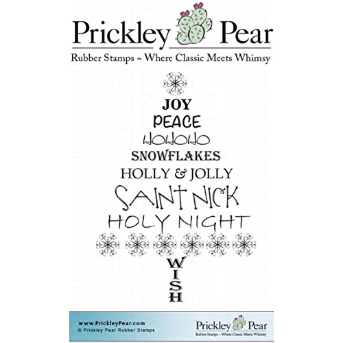 Prickley Pear jj0089 selbst Stempeln, Mehrfarbig, 30,75 X 2,5 von Prickley Pear