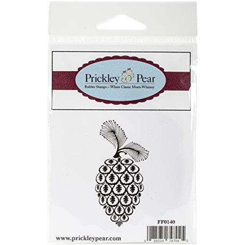 Prickley Pear selbst Briefmarken, X Zoll-Eichenblatt Eichel, Acryl, Mehrfarbig, 3-teilig von Prickley Pear