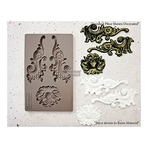 Redesign With Prima 655350632298 Lowell Lattice Clay, Soap Making Molds,Pottery & Modeling Clays, Silikon, 5"x8"x8mm von PRIMA MARKETING INC