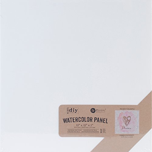 Prima marketingprima Marketing Watercolor Leinwand panel-12-inch X 12 Zoll, andere, Mehrfarbig von PRIMA MARKETING INC