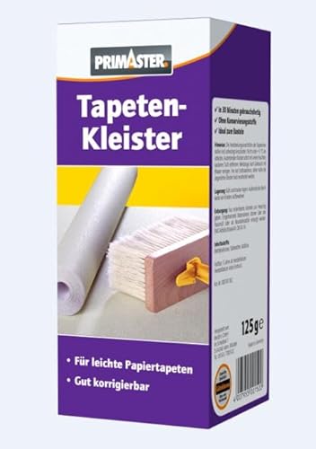 Primaster Tapetenkleister 125g Kleister für Papiertapeten gut korrigierbar von Primaster