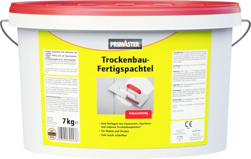 Primaster Trockenbau- Fertigspachtel 7kg Spachtelmasse Trockenbauspachtel Primaster Trockenbau- Fertigspachtel 7kg Spachtelmasse Trockenbauspachtel von Primaster