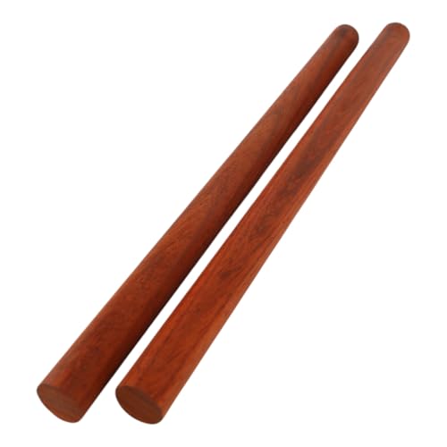 Padauk Holzdübelstangen – 1,9 x 30,5 cm (2 Stück) – ofengetrocknete, unlackierte natürliche Hartholzdübel für Handwerk und Holzbearbeitung von Prime Metal and Scientific