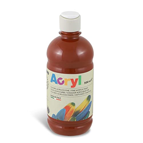 PRIMO 4003TA500730 Acrylfarbe, Gebrannte Siena, 500 ml (Confezione da 1) PRIMO 4003TA500730 Acrylfarbe, Gebrannte Siena, 500 ml (Confezione da 1) von Primo