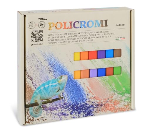 PRIMO Hobby & Professional - Farbige Kreiden Papier und Poröse Oberflächen, Pastöse, Matte Künstlerfarben, Farbige Aquarellpastellkreiden für Schreibwaren Kreatives Arbeiten Hobby Street Art PRIMO Hobby & Professional - Farbige Kreiden Papier und Poröse Oberflächen, Pastöse, Matte Künstlerfarben, Farbige Aquarellpastellkreiden für Schreibwaren Kreatives Arbeiten Hobby Street Art von Primo