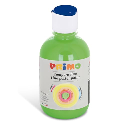 PRIMO Schulmalfarbe für Kinder, leuchtende Neon-Farben, 300ml mit Dosierverschluss,grün 610 PRIMO Schulmalfarbe für Kinder, leuchtende Neon-Farben, 300ml mit Dosierverschluss,grün 610 von Primo