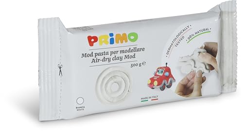 Primo 285MOD500B Modelliermasse 500 g, weiß Primo 285MOD500B Modelliermasse 500 g, weiß von Primo