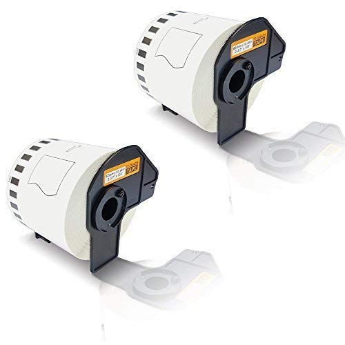 2X Print-Klex Etiketten-Rollen kompatibel für Brother P-Touch DK-44205 P-Touch QL 580 Series P-Touch QL 650 TD P-Touch QL 700 P-Touch QL 710 W P-Touch QL 720 NW DK44205 DK 44205 62 mm 30,48m Büro Eco 2X Print-Klex Etiketten-Rollen kompatibel für Brother P-Touch DK-44205 P-Touch QL 580 Series P-Touch QL 650 TD P-Touch QL 700 P-Touch QL 710 W P-Touch QL 720 NW DK44205 DK 44205 62 mm 30,48m Büro Eco von Print-Klex GmbH & Co.KG