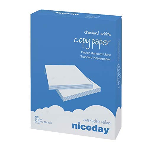 500 Blatt Kopierpapier Weiß Druckerpapier Business Kopier Papier Copy White Faxpapier Paper Drucker Papier Hochweiß Universalpapier DIN A4 80g / m² 80g/qm - 21 mm x 29,7 cm von Print-Klex GmbH & Co.KG