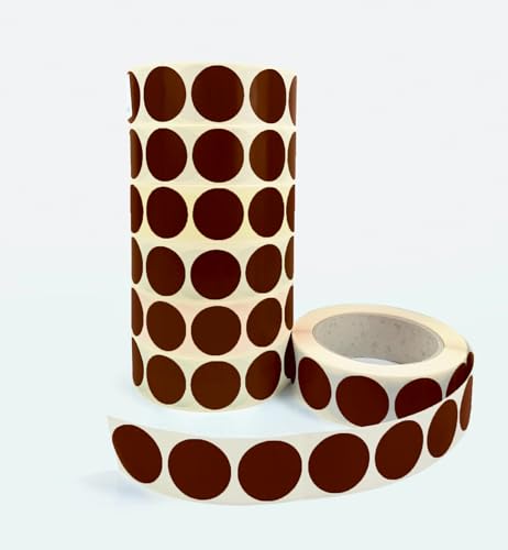 Print&Stick | Bunte Markierungsklebepunkte Ø 20 mm - 1000 Stück - Braun HKS84 Print&Stick | Bunte Markierungsklebepunkte Ø 20 mm - 1000 Stück - Braun HKS84 von Print&Stick