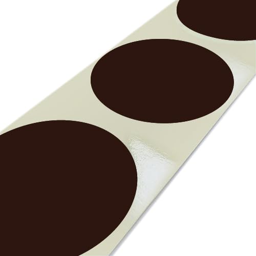 Print&Stick | Bunte Markierungsklebepunkte Ø30 mm - 1000 Stück - Braun HKS84 von Print&Stick