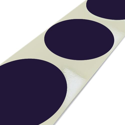Print&Stick | Bunte Markierungsklebepunkte Ø30 mm - 1000 Stück - Violett HKS35 von Print&Stick