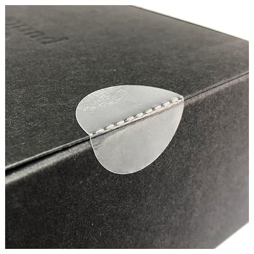 Print&Stick Nr.41205 Transparente Verschlussetiketten - Ø 20 mm - 5000 Etiketten pro Rolle - permanent Kleber (Ohne Perforation) von Print&Stick