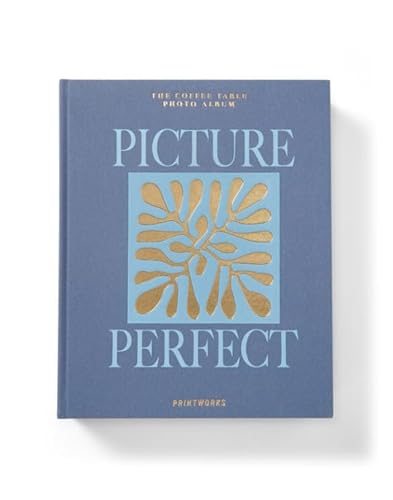Printworks Fotoalbum aus Stoff, 28 x 21 cm, 30 Seiten, Blau von PrintWorks