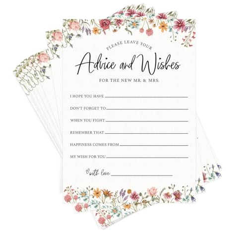 Printed Party Hochzeits-Ratschläge: Wildblumen-Thema, Brautparty-Spiele und Gastgeschenke für Gäste, Love In Bloom Blumendesign, 30 Gäste Printed Party Hochzeits-Ratschläge: Wildblumen-Thema, Brautparty-Spiele und Gastgeschenke für Gäste, Love In Bloom Blumendesign, 30 Gäste von Printed Party