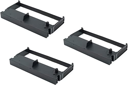 Printerfield Kompatibles POS-Farbband in der Farbe schwarz, für Epson ERC32 (3er Pack) für TM-U150/U420/U675/935/M820/M825/TM-H6000/MA1350/SO110117/EPK413/TK6500 von Printerfield