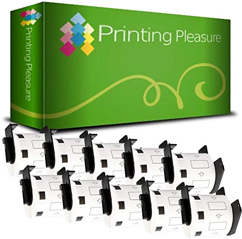 10 x DK11209 Adressetiketten kompatibel für Brother P-Touch QL-500 QL-570 QL-700 QL-720NW QL-800 QL-810W QL-820NWB QL-1100 QL-1110NWB | 29mm x 62mm | 800 Stück | Thermopapier mit Kunststoffhalter 10 x DK11209 Adressetiketten kompatibel für Brother P-Touch QL-500 QL-570 QL-700 QL-720NW QL-800 QL-810W QL-820NWB QL-1100 QL-1110NWB | 29mm x 62mm | 800 Stück | Thermopapier mit Kunststoffhalter von Printing Pleasure