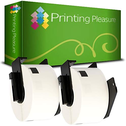 2 x DK11208 Adressetiketten kompatibel für Brother P-Touch QL-500 QL-570 QL-700 QL-720NW QL-800 QL-810W QL-820NWB QL-1100 QL-1110NWB | 38mm x 90mm | 400 Stück | Thermopapier mit Kunststoffhalter 2 x DK11208 Adressetiketten kompatibel für Brother P-Touch QL-500 QL-570 QL-700 QL-720NW QL-800 QL-810W QL-820NWB QL-1100 QL-1110NWB | 38mm x 90mm | 400 Stück | Thermopapier mit Kunststoffhalter von Printing Pleasure