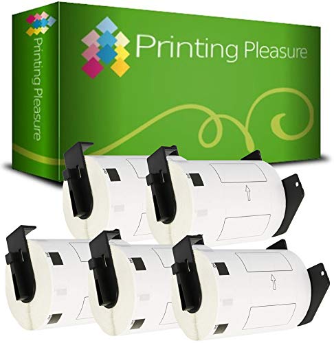 5 x DK11240 Versand-Etiketten kompatibel für Brother P-Touch QL-1050 QL-1060N QL-1100 QL-1110NWB | 102mm x 51mm | 600 Stück | Thermopapier mit Kunststoffhalter 5 x DK11240 Versand-Etiketten kompatibel für Brother P-Touch QL-1050 QL-1060N QL-1100 QL-1110NWB | 102mm x 51mm | 600 Stück | Thermopapier mit Kunststoffhalter von Printing Pleasure