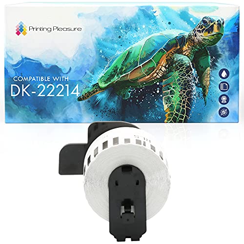 Endlos-Etiketten kompatibel für Brother DK-22214 12mm x 30.48m P-Touch QL-500 500BS 550 560 560VP 570 700 710W 720NW 800 810W 820NWB 1050 1050N 1060N 1100 1110NWB, Thermopapier mit Kunststoffhalter Endlos-Etiketten kompatibel für Brother DK-22214 12mm x 30.48m P-Touch QL-500 500BS 550 560 560VP 570 700 710W 720NW 800 810W 820NWB 1050 1050N 1060N 1100 1110NWB, Thermopapier mit Kunststoffhalter von Printing Pleasure