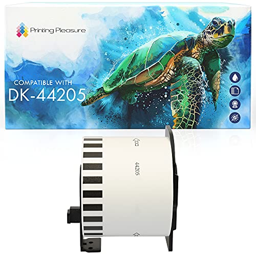 Endlos-Etiketten kompatibel für Brother DK-44205 62mm x 30.48m P-Touch QL-500 500BS 550 570 700 710W 720NW 800 810W 820NWB 1050 1060N 1100 1110NWB, Thermopapier mit Kunststoffhalter, wiederablösbar Endlos-Etiketten kompatibel für Brother DK-44205 62mm x 30.48m P-Touch QL-500 500BS 550 570 700 710W 720NW 800 810W 820NWB 1050 1060N 1100 1110NWB, Thermopapier mit Kunststoffhalter, wiederablösbar von Printing Pleasure