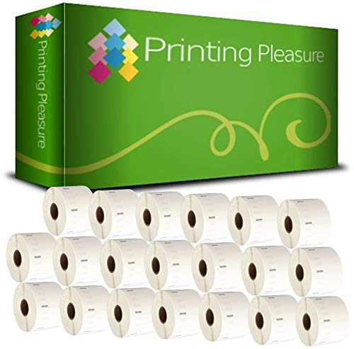 Printing Pleasure 20 x 11354 Rollen Etiketten kompatibel für Dymo LabelWriter & Seiko Etikettendrucker | 57mm x 32mm | 1000 Stück | Vielzweck-Etiketten Printing Pleasure 20 x 11354 Rollen Etiketten kompatibel für Dymo LabelWriter & Seiko Etikettendrucker | 57mm x 32mm | 1000 Stück | Vielzweck-Etiketten von Printing Pleasure