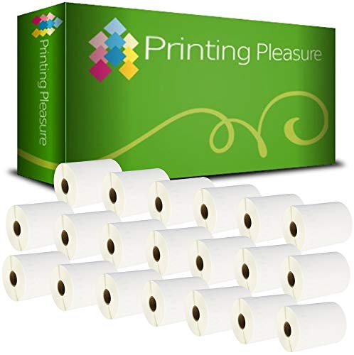 Printing Pleasure 20 x S0904980 Rollen Etiketten kompatibel für Dymo LabelWriter 4XL | 104mm x 159mm | 220 Stück | Große Versandetiketten | Weiße Permanentpapieretiketten Printing Pleasure 20 x S0904980 Rollen Etiketten kompatibel für Dymo LabelWriter 4XL | 104mm x 159mm | 220 Stück | Große Versandetiketten | Weiße Permanentpapieretiketten von Printing Pleasure