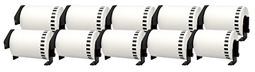 10 Rollen DK22243 DK-22243 102mm x 30,48m Endlos-Etiketten kompatibel für P-Touch QL-1050 QL-1050N QL-1060N QL-1100 QL-1110NWB 10 Rollen DK22243 DK-22243 102mm x 30,48m Endlos-Etiketten kompatibel für P-Touch QL-1050 QL-1050N QL-1060N QL-1100 QL-1110NWB von Printing Saver