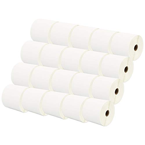 20 Rollen 100mm x 150mm Thermodirekt-Etiketten kompatibel für Zebra GK420d GK420t GC420d GX420d GX420t GC420t GX430t GT800 LP2844 TLP 2844 Citizen CL-S521 CL-S621 CL-S631 (500 Etiketten pro Rolle) von Printing Saver