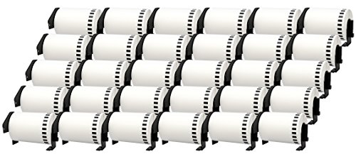 30 Rollen DK22243 DK-22243 102mm x 30,48m Endlos-Etiketten kompatibel für P-Touch QL-1050 QL-1050N QL-1060N QL-1100 QL-1110NWB 30 Rollen DK22243 DK-22243 102mm x 30,48m Endlos-Etiketten kompatibel für P-Touch QL-1050 QL-1050N QL-1060N QL-1100 QL-1110NWB von Printing Saver
