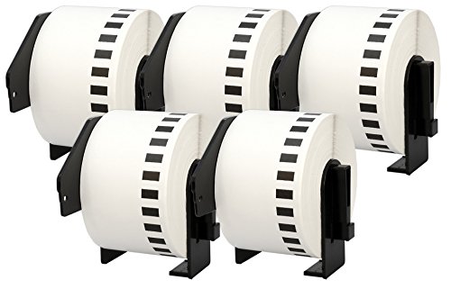 5 Rollen DK22223 DK-22223 50mm x 30,48m Endlos-Etiketten kompatibel für P-Touch QL-500 QL-550 QL-560 QL-570 QL-580N QL-700 QL-720NW QL-800 QL-810W QL-820NWB QL-1050 QL-1060N QL-1100 QL-1110NWB 5 Rollen DK22223 DK-22223 50mm x 30,48m Endlos-Etiketten kompatibel für P-Touch QL-500 QL-550 QL-560 QL-570 QL-580N QL-700 QL-720NW QL-800 QL-810W QL-820NWB QL-1050 QL-1060N QL-1100 QL-1110NWB von Printing Saver
