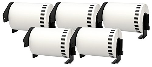 5 Rollen DK22243 DK-22243 102mm x 30,48m Endlos-Etiketten kompatibel für P-Touch QL-1050 QL-1050N QL-1060N QL-1100 QL-1110NWB 5 Rollen DK22243 DK-22243 102mm x 30,48m Endlos-Etiketten kompatibel für P-Touch QL-1050 QL-1050N QL-1060N QL-1100 QL-1110NWB von Printing Saver
