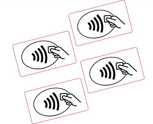 Printwhizz 4 x Contactless Card Payment Vinyl-Aufkleber, 105 x 60 mm, für Taxi Shop Business Printwhizz 4 x Contactless Card Payment Vinyl-Aufkleber, 105 x 60 mm, für Taxi Shop Business von Printwhizz Ltd
