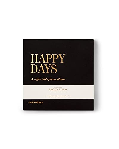 Printworks Photo Alben - Happy Days Black (S) von Printworks