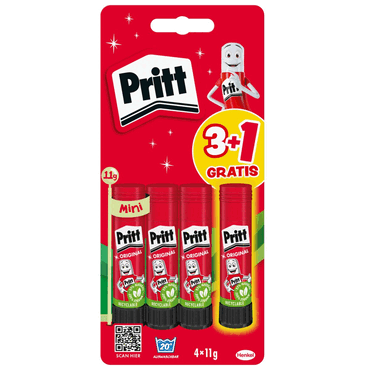12 x Pritt Klebestift Pritt Design BTS25 4x11g 12 x Pritt Klebestift Pritt Design BTS25 4x11g von Pritt